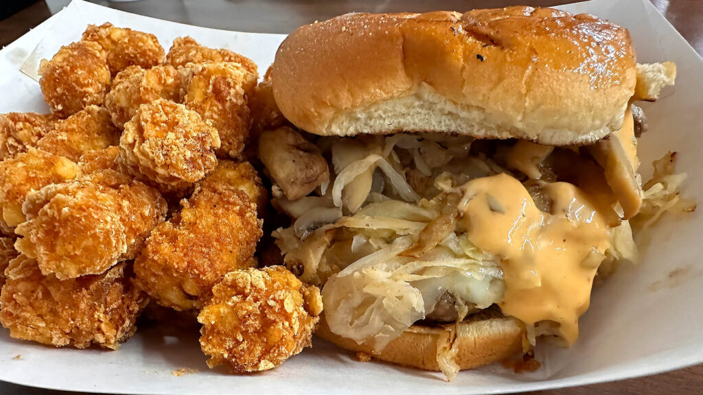 Fly boy burger