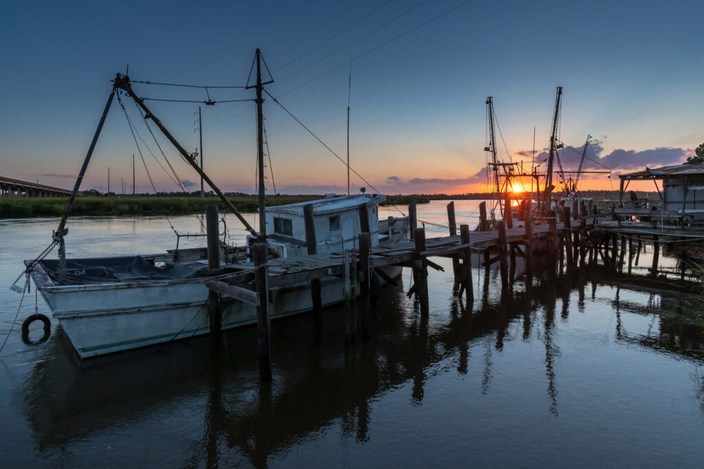 Shrimpers in Darien, GA